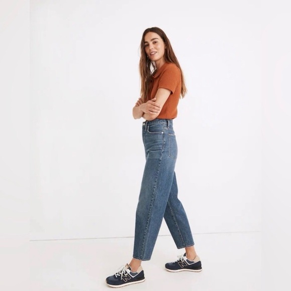 MADEWELL Balloon Jean Cropped Women's Size 26 - Picture 10 of 10